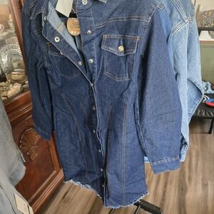 Stylish Dark Blue Denim Mini Dress